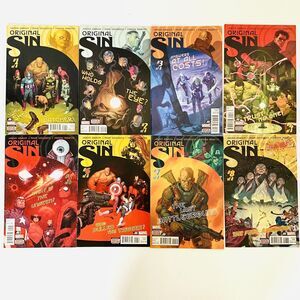AR Marvel Original Sin Comics Issue Number 1-8  Superheroes Comic Books